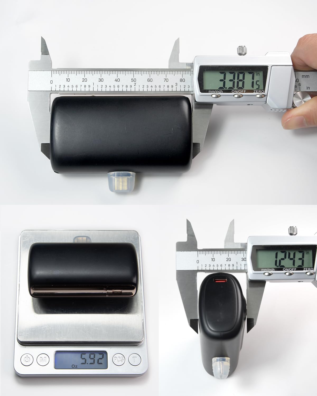 10000 mAh Mini Portable Charger Power Bank Upgraded Large Capacity USB C Fast Charging LCD Display Compatible with iPhone 16/15 Series/Android