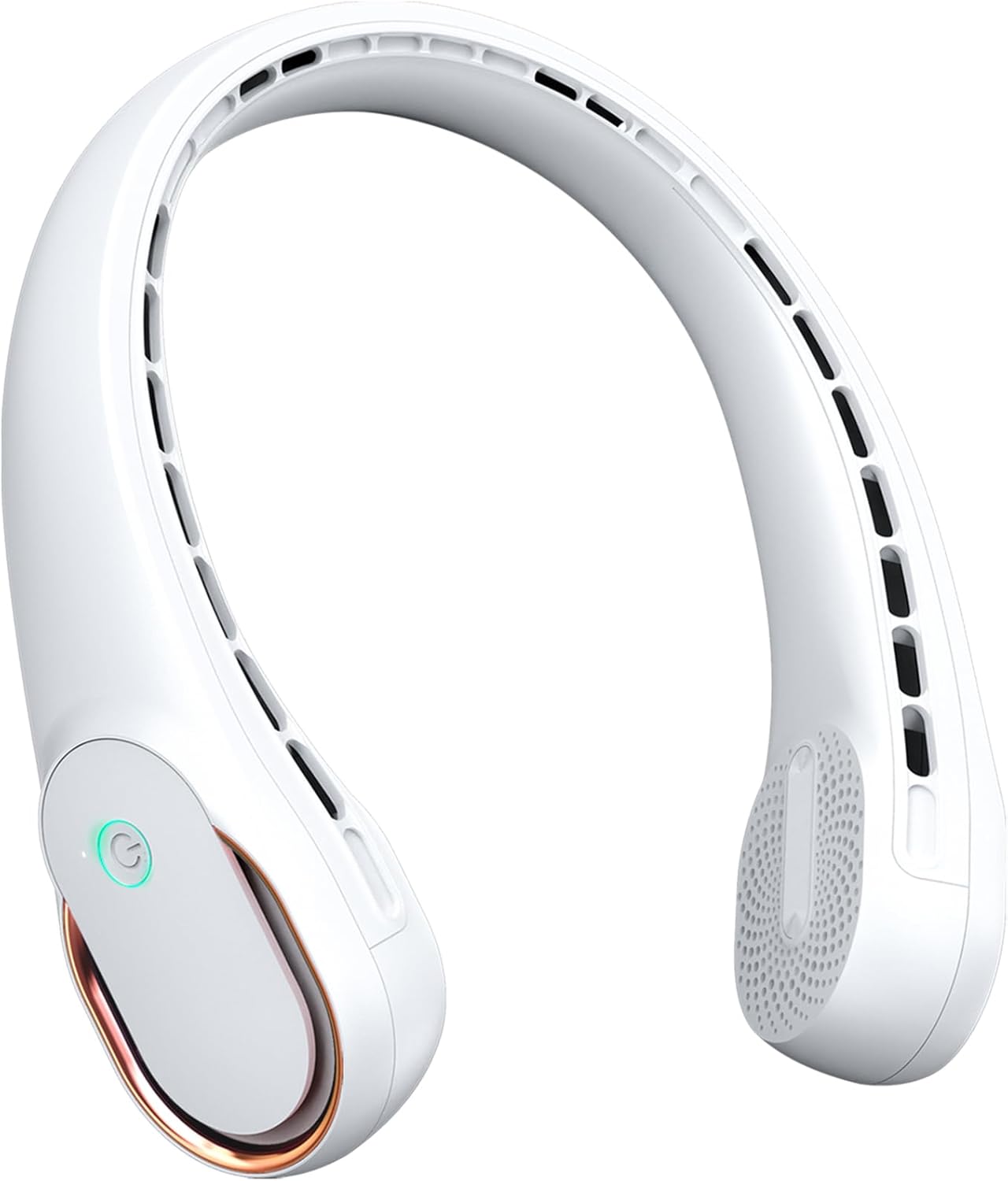 Neck Fan, Portable Personal Fan Strong Wind, 5200mAh, Air Volume,360° Cooling, No Hair Twisting